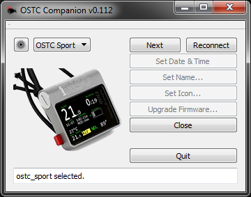 [OSTC Companion - Interface]